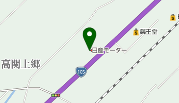 羽後日産モーター大曲店の地図画像