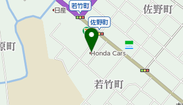 Honda Cars大曲若竹店の地図画像