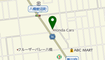 Honda Cars秋田泉中央店の地図画像