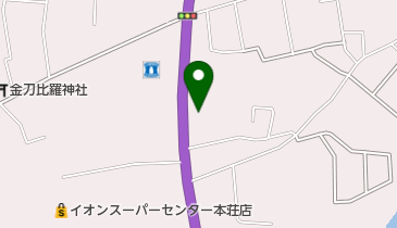 Honda Cars本荘本荘南店の地図画像