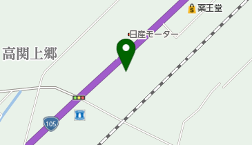 Honda Cars大曲四ツ屋店の地図画像