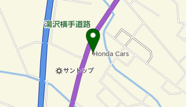 Honda Cars横手十文字店の地図画像