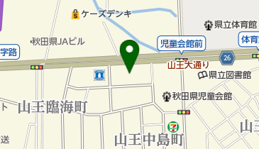 Honda Cars秋田山王店の地図画像