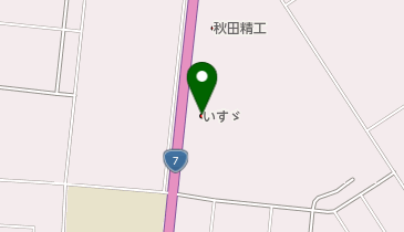 秋田いすゞ自動車由利営業所の地図画像