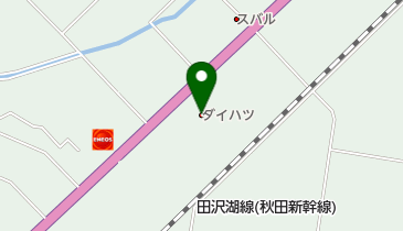 秋田ダイハツ販売大曲店の地図画像