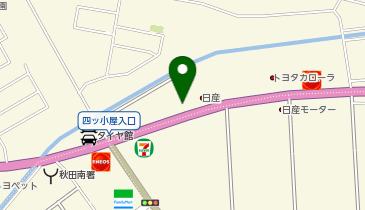 自社ローン専門店じしゃロン秋田店の地図画像