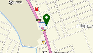 BMW秋田の地図画像