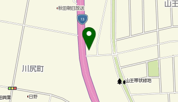 ジープ秋田の地図画像