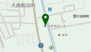トヨタカローラ秋田大仙市店の地図画像