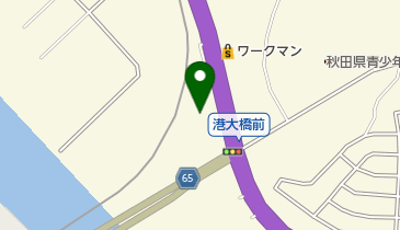 トヨタカローラ秋田カローラプラザ店の地図画像