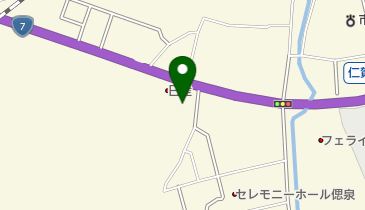 秋田トヨタ自動車にかほ店の地図画像