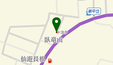 秋田トヨタ自動車能代店の地図画像