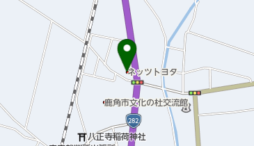 ネッツトヨタ秋田鹿角支店の地図画像