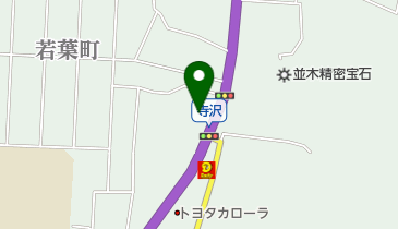 秋田日産湯沢店の地図画像