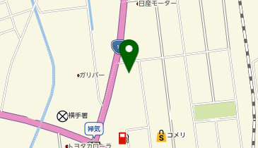 日産プリンス秋田横手支店の地図画像