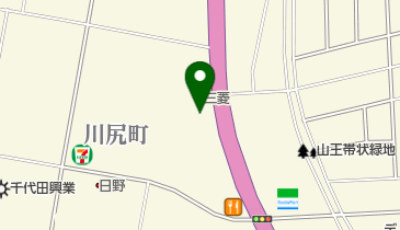 秋田三菱自動車販売クリーンカー臨海の地図画像