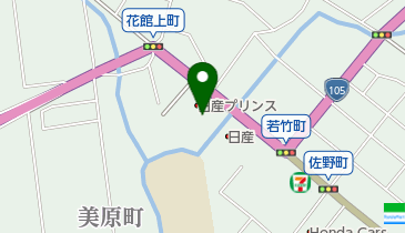 秋田三菱自動車販売大曲店の地図画像