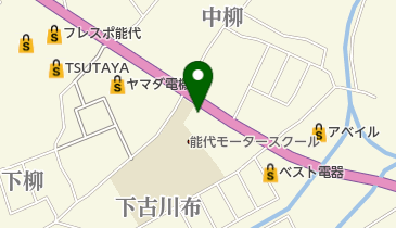 秋田三菱自動車販売能代店の地図画像