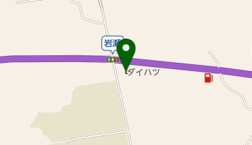 秋田ダイハツ販売ダイハツショップ田代の地図画像
