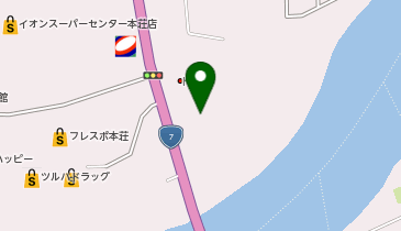 秋田ダイハツ販売本荘店の地図画像