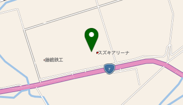 秋田スズキスズキアリーナ大館の地図画像