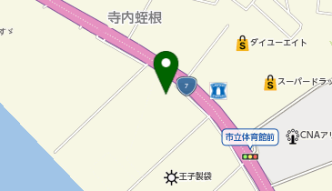 秋田スズキカー秋田の地図画像