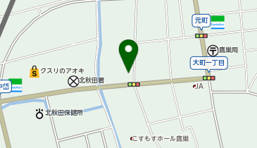 トヨタレンタリース秋田鷹巣店の地図画像
