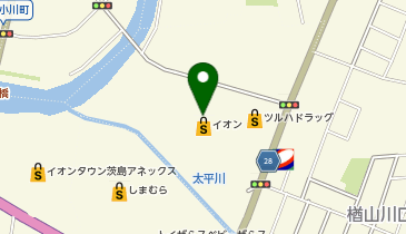 モスバーガーイオン秋田中央店の地図画像