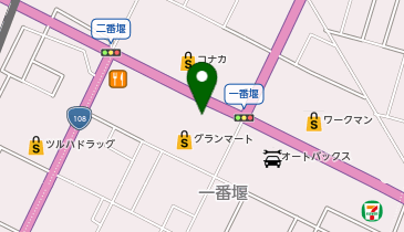 吉野家105号線由利本荘店の地図画像