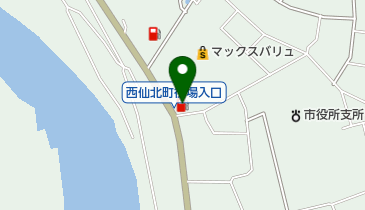 JA-SS西仙北SSの地図画像