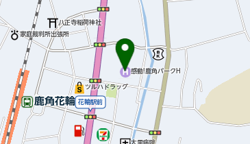 感動!鹿角パークホテルの地図画像