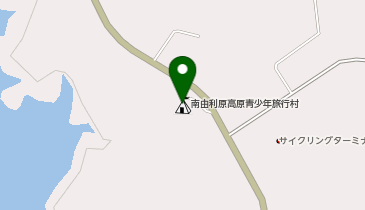 南由利原高原青少年旅行村の地図画像