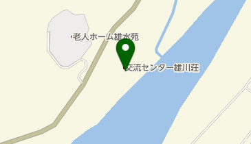 雄川荘の地図画像