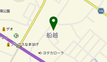 民宿新地の地図画像