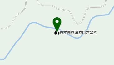 真木真昼県立自然公園の地図画像