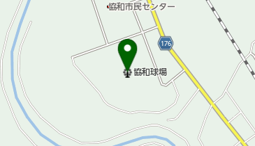 協和球場の地図画像