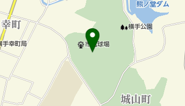 市営球場の地図画像
