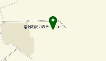 雄和花の森野球場の地図画像
