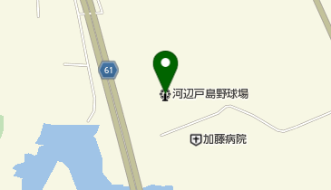 河辺戸島野球場の地図画像