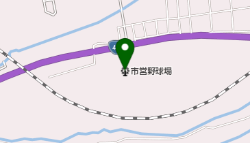 市営野球場の地図画像