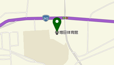 増田体育館の地図画像