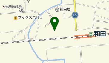 河辺体育館の地図画像