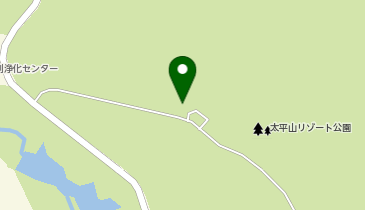 太平山リゾート公園ピクニックの森の地図画像