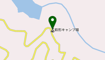 萩形キャンプ場の地図画像