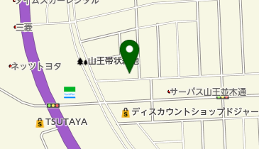 秋田山王テニス倶楽部の地図画像