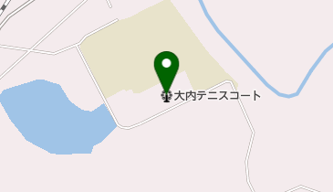 大内テニスコートの地図画像
