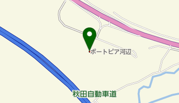 ボートピア河辺の地図画像