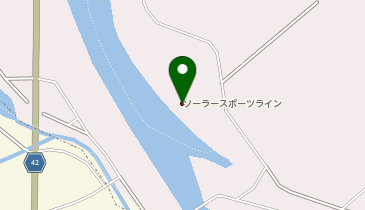 大潟村ソーラースポーツラインの地図画像