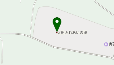 太田ふれあいの里の地図画像