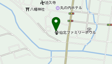 仙北ファミリーボウルの地図画像